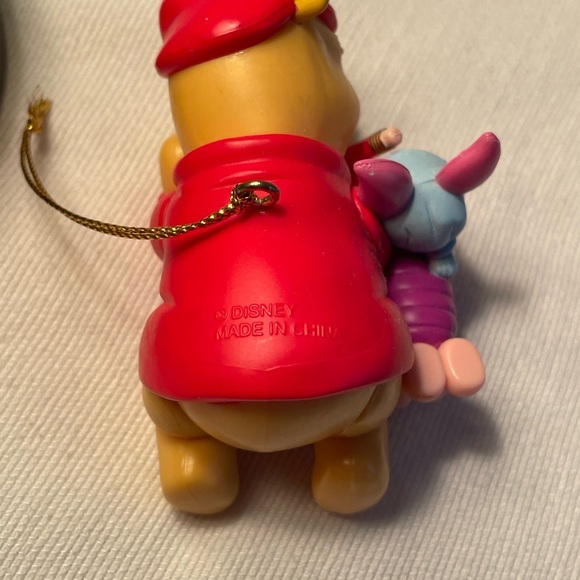 Vintage Disney Winnie the Pooh and Piglet  Christmas List Ornament never used - Picture 7 of 7